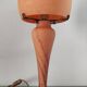 Lampe champignon vintage pâte de verre signé art de France 1970