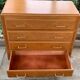 Vintage compass feet dresser