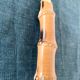 Serving knife with bamboo handle
