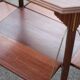 Wooden flap service, tea trolley, bar, living room furniture, vintage service, kitchen, decoration