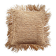Housse de coussin Zara en raphia, 40x40