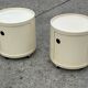 Vintage Componibili bedside tables by Anna Castelli for Kartell set of two