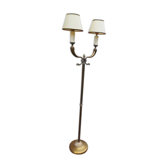 Vintage brass floor lamp