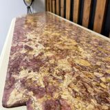 Old vintage marbled sideboard revamped