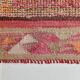 3x10 Turkish Red & Orange Vintage Runner Rug, 90x295Cm
