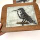 Birds trivet by Bernard Buffet vintage