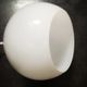 Sold opaline white globe