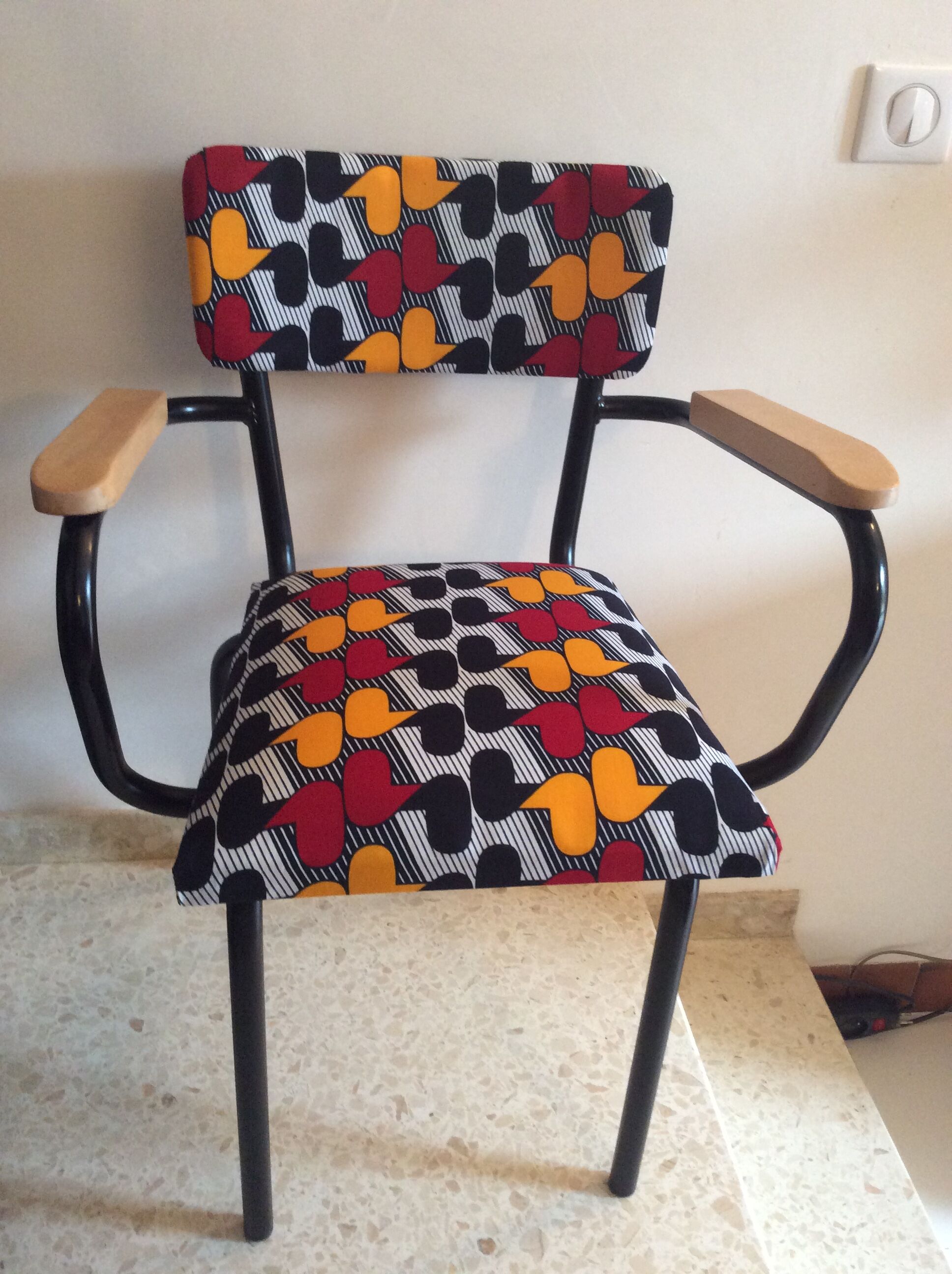 Vintage school master armchair