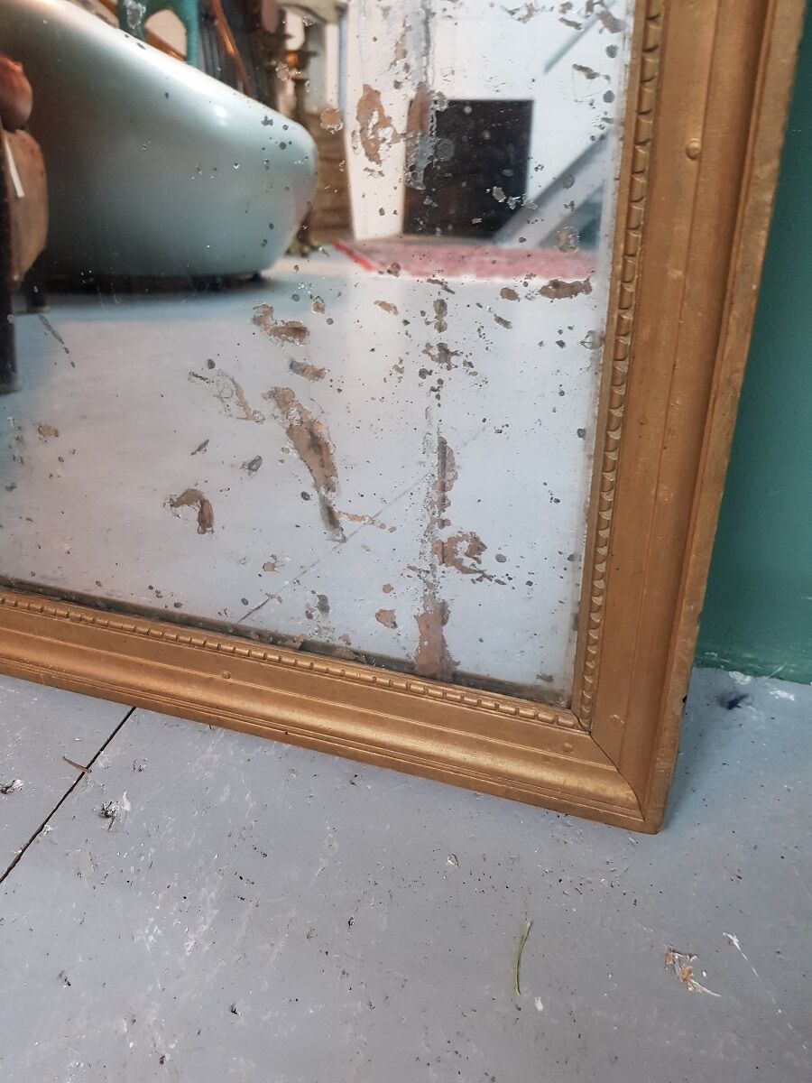 Antique french classic mirror late 18th century