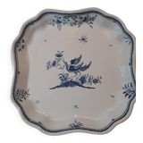 BONDIL square plate, Moustiers