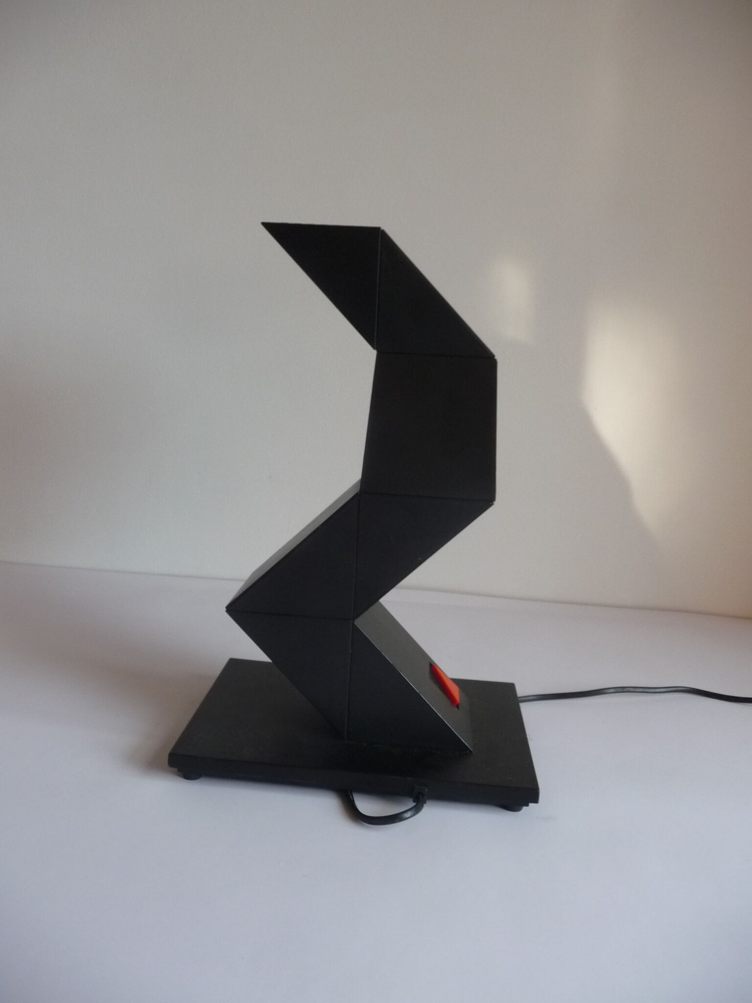 Zig Zag desk lamp by Shui Shan for Elite Lighting, 1980s
