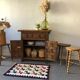 Antique walnut sideboard