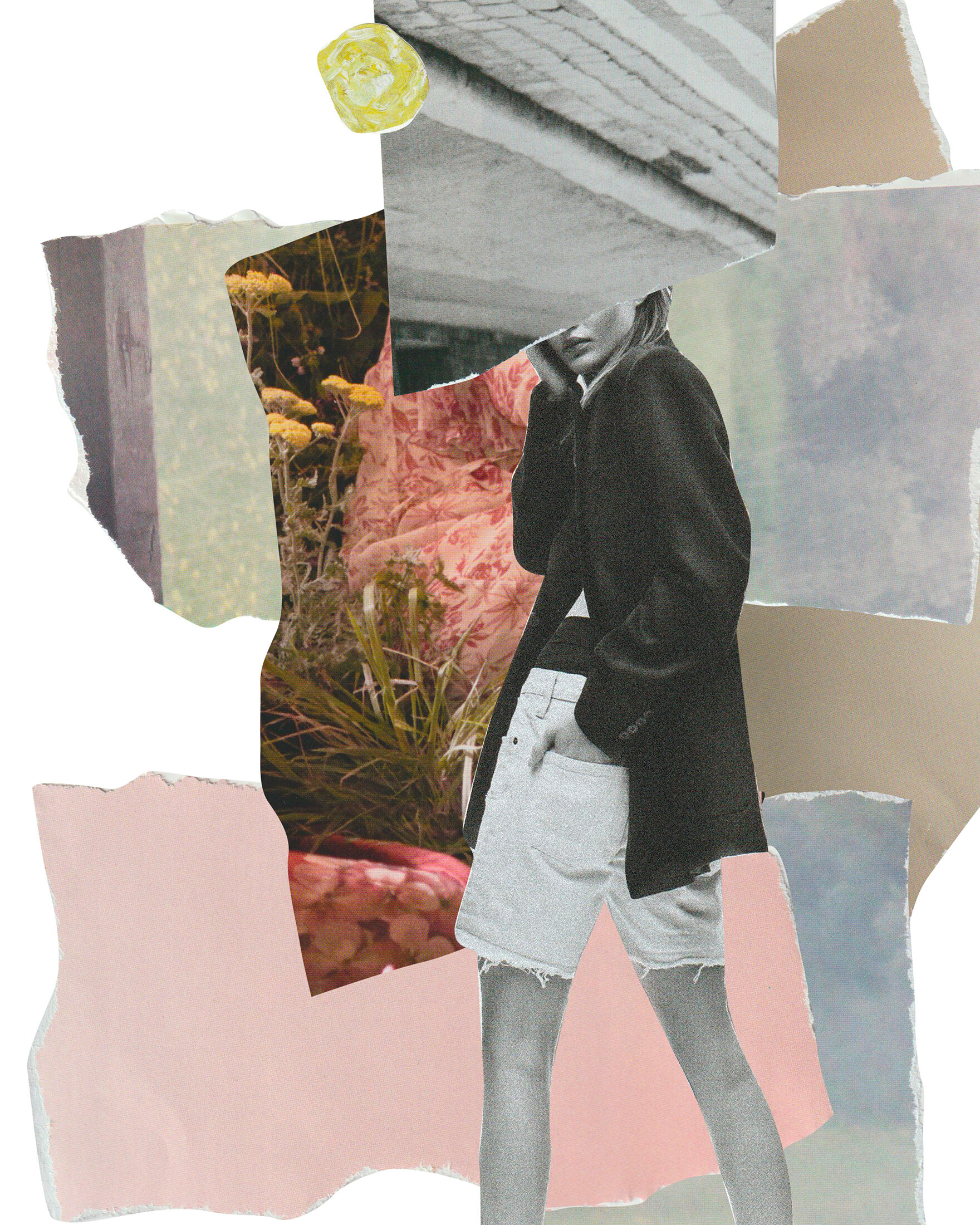 Collage print tiempo sooando