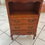 Chest of drawers with its upper niche and 3 drawers