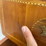 Inlaid drawer cabinet