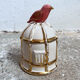 Bonbonnière cage oiseau céramique