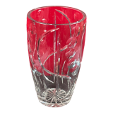 Vase vintage geometric pattern