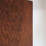 Teak coffee table with compass feet