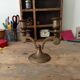 Vintage solid brass chandelier