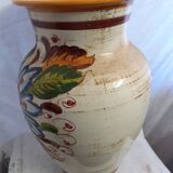 Large vase vallauris in faience