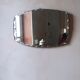 Octagonal beveled art deco wall mirror