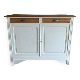 White art deco sideboard