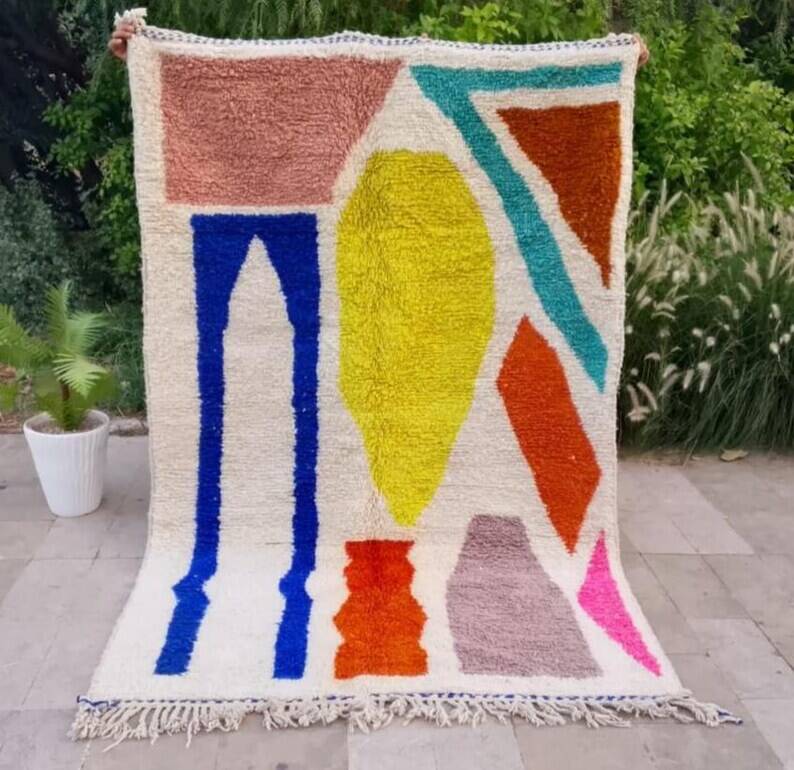 Tapis marocain 200cmx100cm fait main