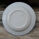 Old ceramic soup plate Charolles Auvergne