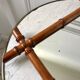 Wooden barber mirror Bamboo style 20-30s