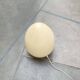 Vintage Murano glass egg floor lamp whirlpool by Vetri Murano