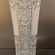 Large Bohemian crystal vase, 20th century