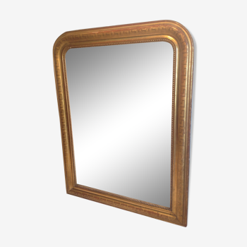 Mirror Louis Philippe golden 83x107cm