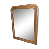 Miroir Louis Philippe doré 83x107cm