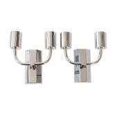 Pair of vintage wall sconces, 70s