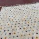 Beni Ouarain rug 300x200 cm – Natural wool with multicoloured patterns,