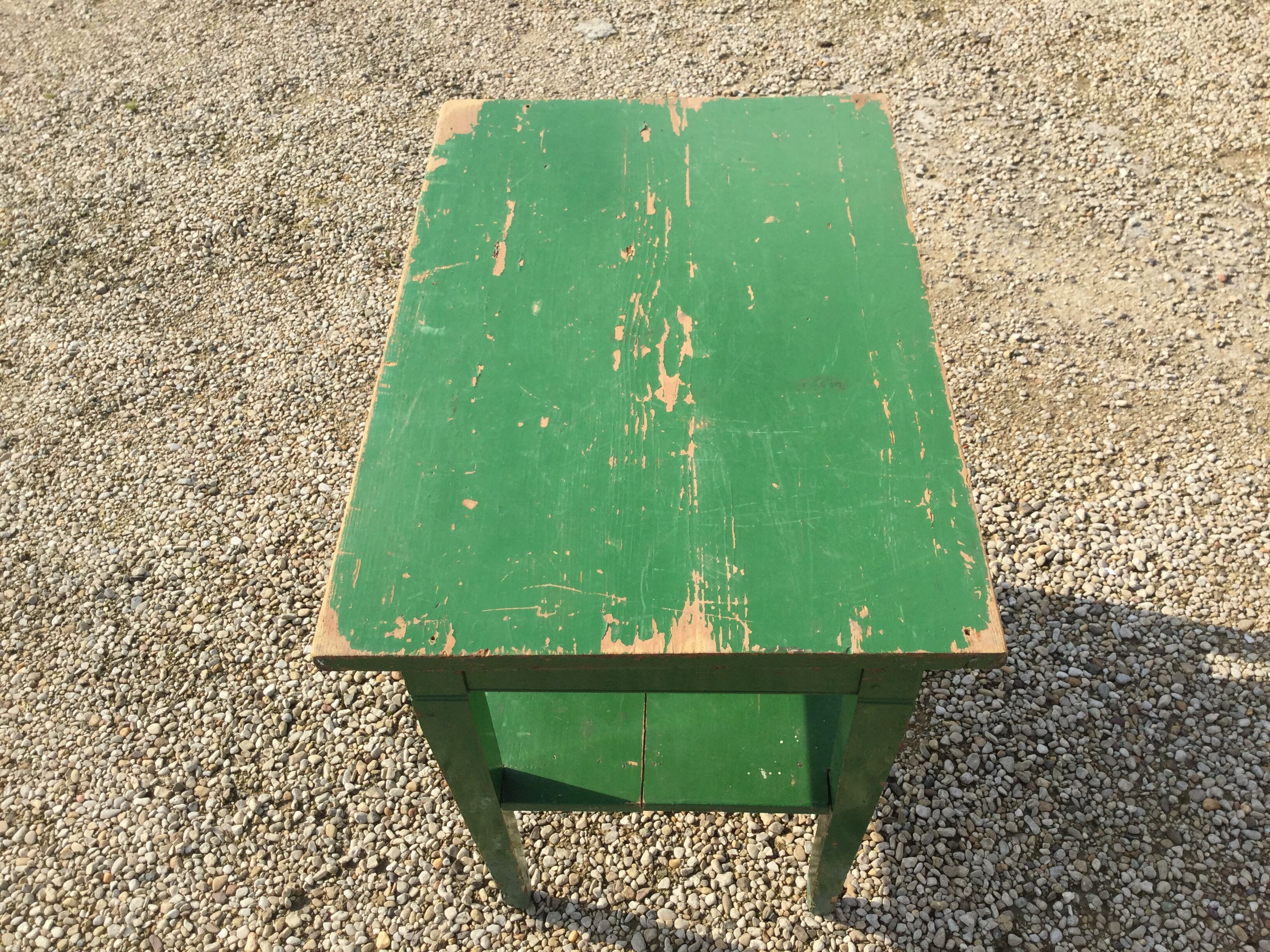 Green table