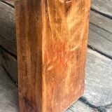 Brutalist coffee table made of solid wood