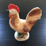 Multicolored ceramic rooster