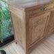 Buffet parisien Art déco en châtaignier naturel