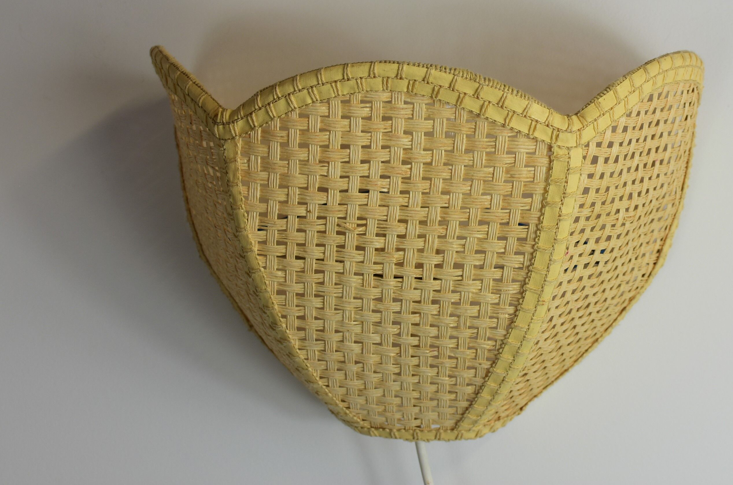 Vintage cane wall light