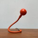 Vintage Italian Space Age Hebi table lamp by Isao Hosoe for Valenti Luce, 1970s.