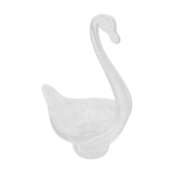 Empty glass swan pocket