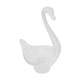 Empty glass swan pocket