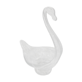 Vide poche cygne en verre