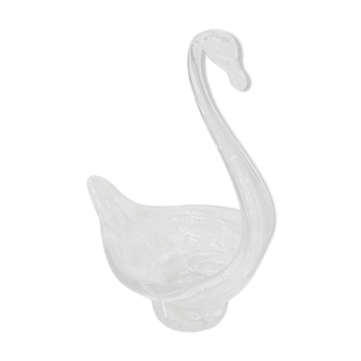 Empty glass swan pocket