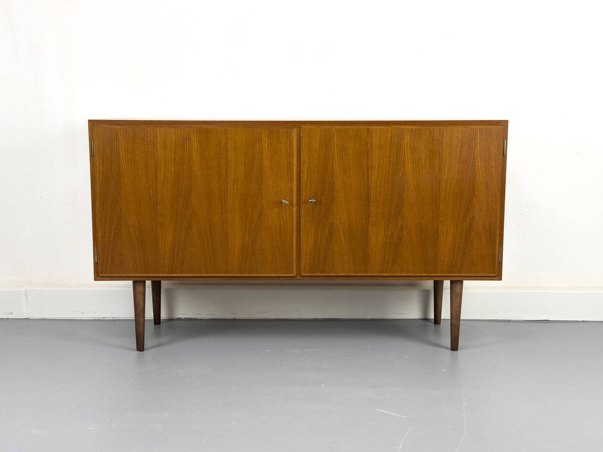 Danish Sideboard in Teak by Carlo Jensen for Hundevad & Co., 1960s