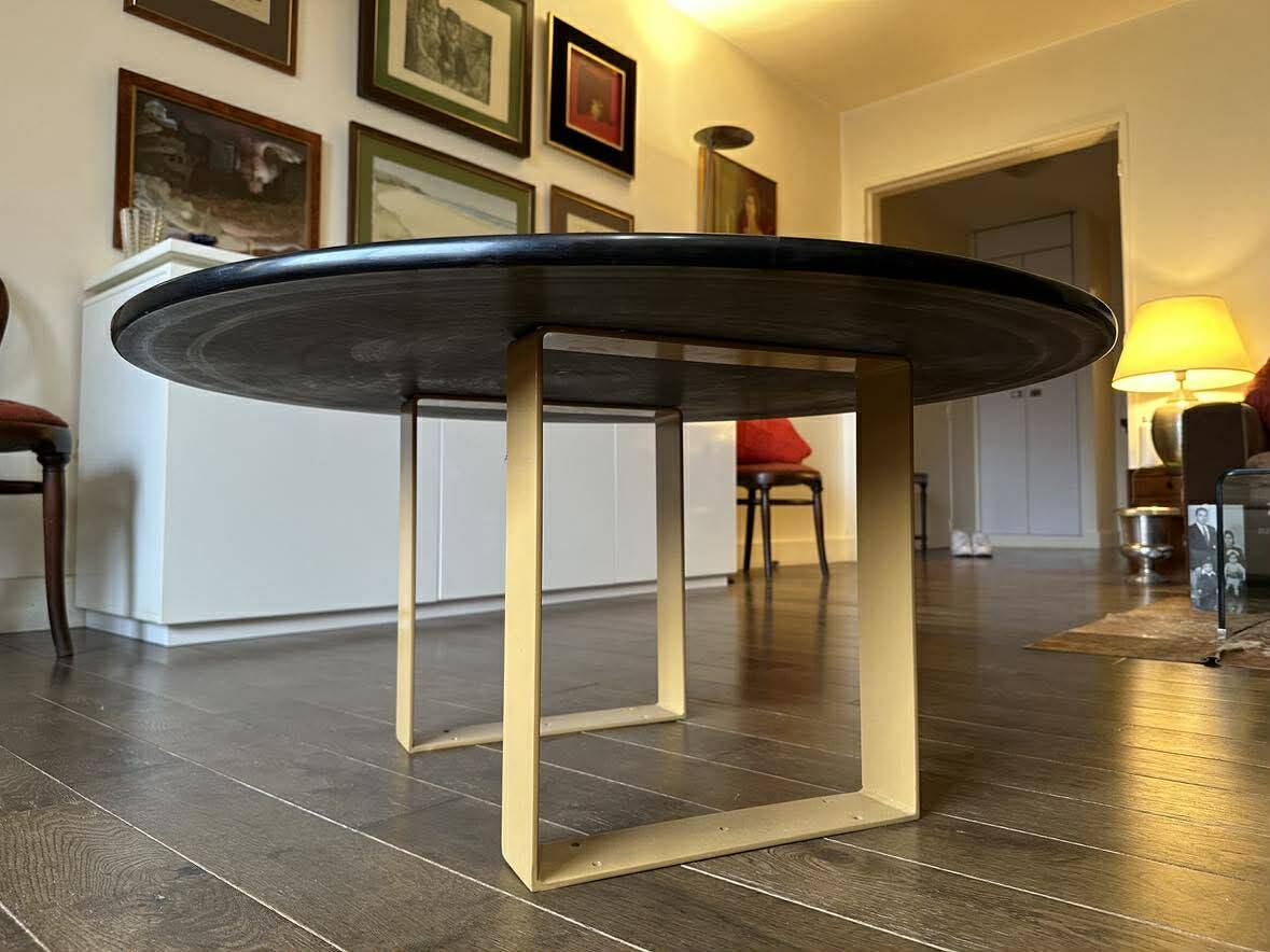 Marble Inlaid Coffee Table