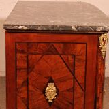 Dauphiné commode from the Louis XIV period in olive wood marquetry.