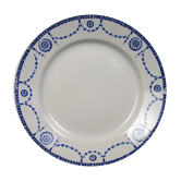 Porcelain plate K-G Lunéville "Bonaparte" 1900