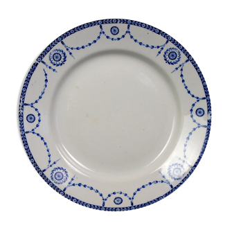 Porcelain plate K-G Lunéville "Bonaparte" 1900